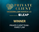 Modern Law Awards Private Client Team - Family Law