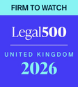 Legal 500 UK - Firm to Watch