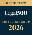 Legal 500 UK - Top Tier Firm