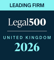 Legal 500 UK - Leading Firm