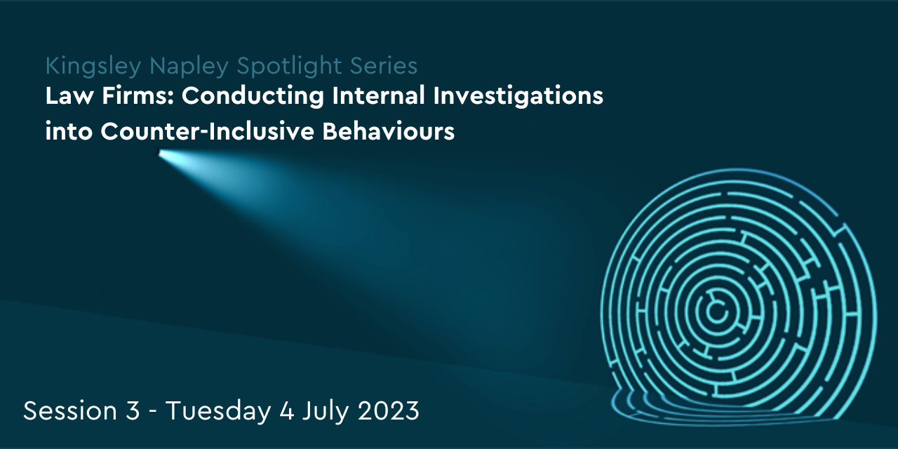 Kingsley Napley Spotlight Series Law Events Kingsley Napley