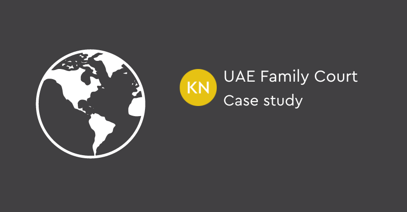 Dubai family law case study: divorce jurisdiction and parallel proceedings in the UAE Family Court