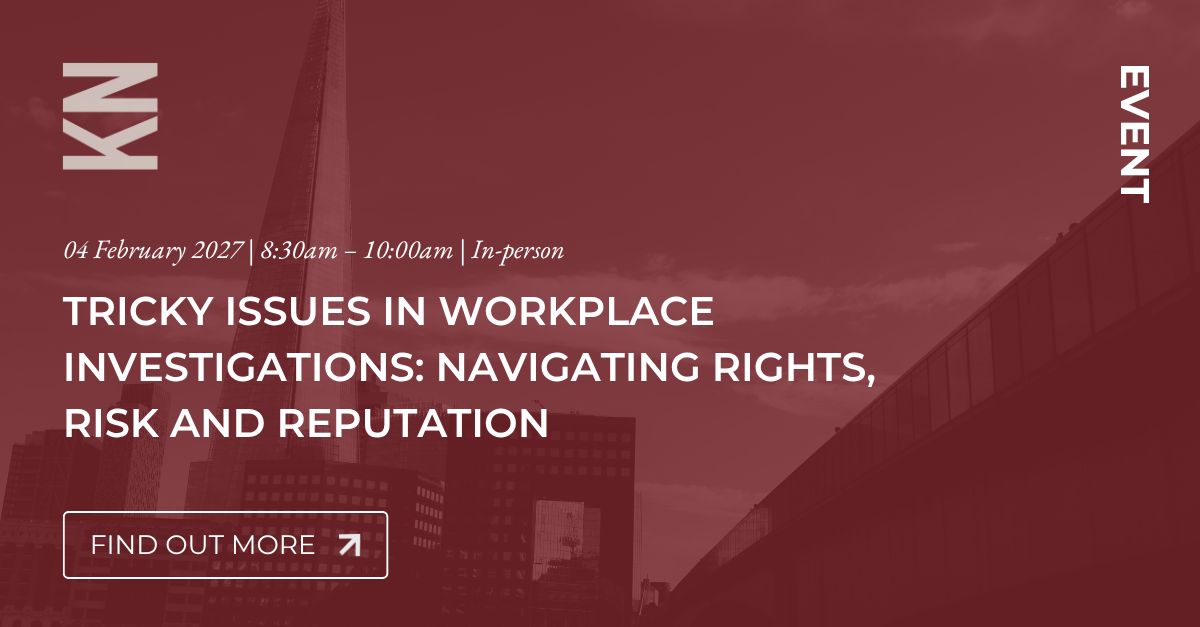 Tricky issues in workplace investigations: Navigating rights, risk and reputation